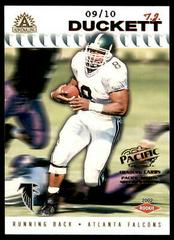 T.J. Duckett #11 Football Cards 2002 Pacific Adrenaline Prices