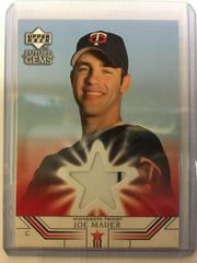 Joe Mauer [Game Used Jersey] #67 Baseball Cards 2002 Upper Deck Prospect Premieres Prices