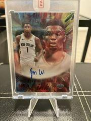 Zion Williamson [Red] #HI-ZWL Basketball Cards 2022 Panini Hoops Ink Autographs Prices