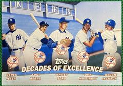 Berra, Ford, Jackson, Jeter, Mattingly Baseball Cards 2001 Topps Combos Prices