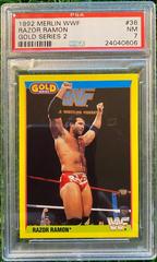 Razor Ramon #36 Wrestling Cards 1992 Merlin WWF Gold Series 2 Prices