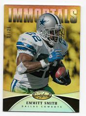 Emmitt Smith [Mirror Gold] #170 Football Cards 2013 Panini Certified Prices