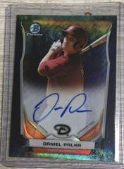 Daniel Robertson [Chrome Blue Refractor] Baseball Cards 2014 Bowman Prospect Autograph Prices