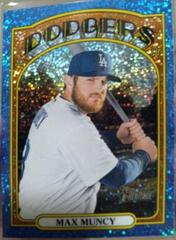 Max Muncy [Chrome Blue Sparkle] #2 Baseball Cards 2021 Topps Heritage Prices