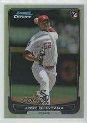 Jose Quintana [Refractor] Baseball Cards 2012 Bowman Chrome Draft Prices