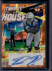 Dameon Pierce [Crystal Orange ] Football Cards 2022 Leaf Valiant Autographs Take it to the House Prices