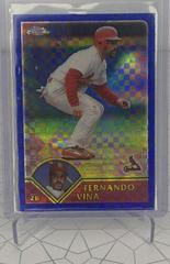 Fernando Vina [Black Refractor] Baseball Cards 2003 Topps Chrome Prices