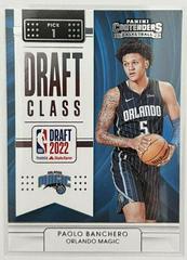 Paolo Banchero #14 Basketball Cards 2022 Panini Contenders Draft Class Prices