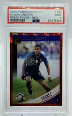 Kylian Mbappe [Press Proof Red] Soccer Cards 2018 Panini Donruss Prices