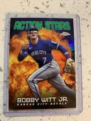 Bobby Witt Jr. [Green] #ASC-17 Baseball Cards 2023 Topps Chrome Update Action Stars Prices