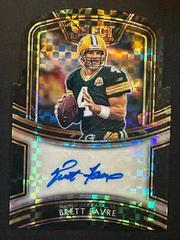 Brett Favre [Green Prizm Die-Cut] Football Cards 2020 Panini Select Signatures Prices