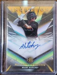 Antony Peguero [Gold Foil] #BPA-APO Baseball Cards 2023 Bowman Inception Autograph Prices