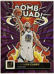 Stephen Curry [Purple Laser] #4 Basketball Cards 2022 Panini Donruss Bomb Squad Prices