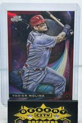 Yadier Molina [Red Flare] #SG-19 Baseball Cards 2022 Topps Cosmic Chrome Star Gaze Prices