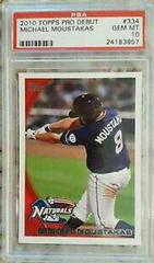 Michael Moustakas #334 Baseball Cards 2010 Topps Pro Debut Prices