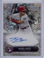 Alejo Lopez [Speckle] #RA-AL Baseball Cards 2022 Bowman Sterling Rookie Autographs Prices