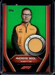 Andreas Seidl [Green] #F1RL-AS Racing Cards 2022 Topps Formula 1 F1 Relics Prices