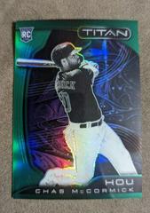 Chas McCormick [Green] #19 Baseball Cards 2022 Panini Chronicles Titan Prices