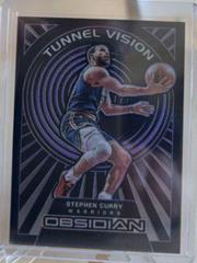 Stephen Curry [Purple] Basketball Cards 2021 Panini Obsidian Tunnel Vision Prices