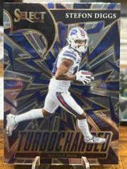Stefon Diggs #TUR-13 Football Cards 2021 Panini Select Turbocharged Prices