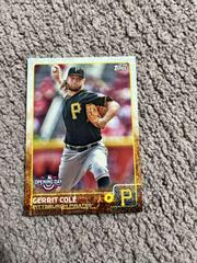 Gerrit Cole #22 Baseball Cards 2015 Topps Opening Day Prices
