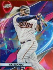 Miguel Sano [Red Flare] #106 Baseball Cards 2022 Topps Cosmic Chrome Prices