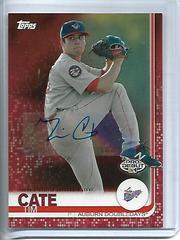 Tim Cate [Autograph Red] #109 Baseball Cards 2019 Topps Pro Debut Prices
