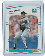 John Smoltz #U-74 Baseball Cards 1988 Fleer Update Prices