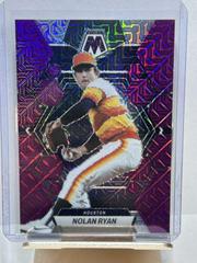 Nolan Ryan [Purple Mojo] #2 Baseball Cards 2023 Panini Chronicles Mosaic Prices