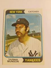 Thurman Munson #340 Baseball Cards 1974 O Pee Chee Prices
