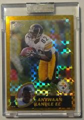 Antwaan Randle El [Gold Xfractor] #54 Football Cards 2003 Topps Chrome Prices
