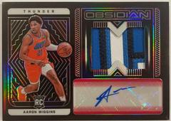 Aaron Wiggins [Jersey Autograph Red] #217 Basketball Cards 2021 Panini Obsidian Prices