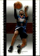 Allen Iverson Basketball Cards 2002 SP Authentic Prices