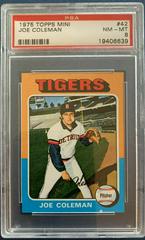 Joe Coleman #42 Baseball Cards 1975 Topps Mini Prices
