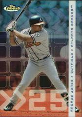 Andruw Jones #86 Baseball Cards 2002 Finest Prices