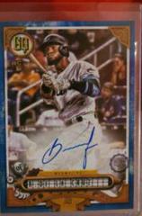 Bryan De La Cruz [Indigo] Baseball Cards 2022 Topps Gypsy Queen Autographs Prices