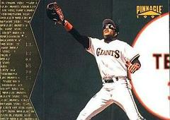 Barry Bonds #97 Baseball Cards 1997 Pinnacle Prices