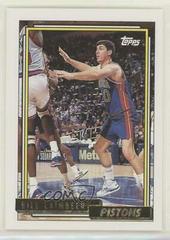 Bill Laimbeer Basketball Cards 1992 Topps Gold Prices