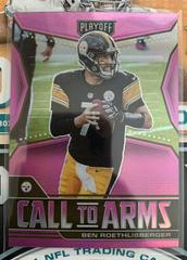 Ben Roethlisberger [Pink] #CA-BRO Football Cards 2021 Panini Playoff Call to Arms Prices