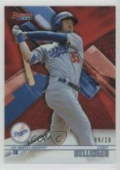 Cody Bellinger [Red Refractor] #8 Baseball Cards 2018 Bowman's Best Prices