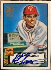 Curt Simmons #28 Baseball Cards 2001 Topps Archives Autographs Prices