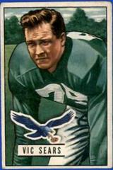 Vic Sears Football Cards 1951 Bowman Prices