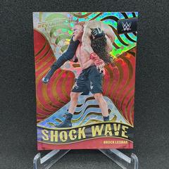 Brock Lesnar #21 Wrestling Cards 2022 Panini Revolution WWE Shock Wave Prices