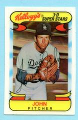 Tommy John #36 Baseball Cards 1978 Kellogg's Prices