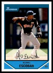 Alcides Escobar Baseball Cards 2007 Bowman Chrome Draft Picks & Prospects Prices