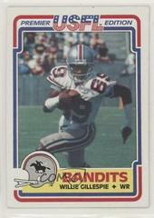 Willie Gillespie Football Cards 1984 Topps USFL Prices