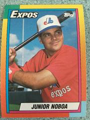 Junior Noboa #80T Baseball Cards 1990 Topps Traded Prices