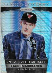Lauri Markkanen [Silver Prizm] #LMA Basketball Cards 2017 Panini Prizm Luck of the Lottery Prices