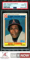 Rod Carew Baseball Cards 1984 Ralston Purina Prices