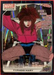 Typhoid Mary [Teal Wave] #143 Marvel 2023 Upper Deck Platinum Prices